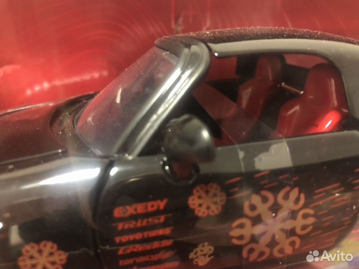 Jada форсаж 1:24 honda s2000