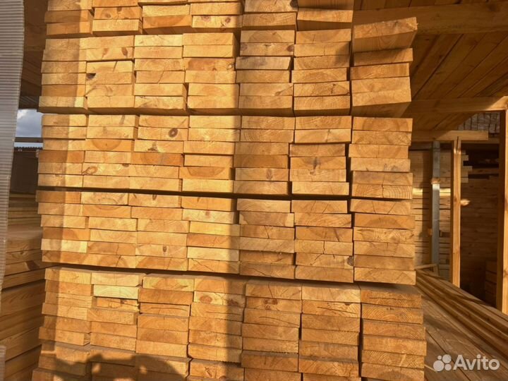 Доска обрезная 50х150х6000мм