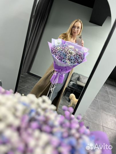 Гипсофила живые цветы букеты доставка