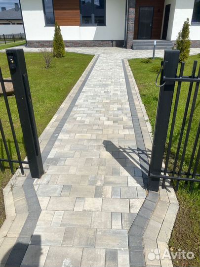 Укладка Тротуарной плитки