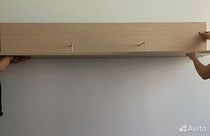 Полка настенная навесная 2шт