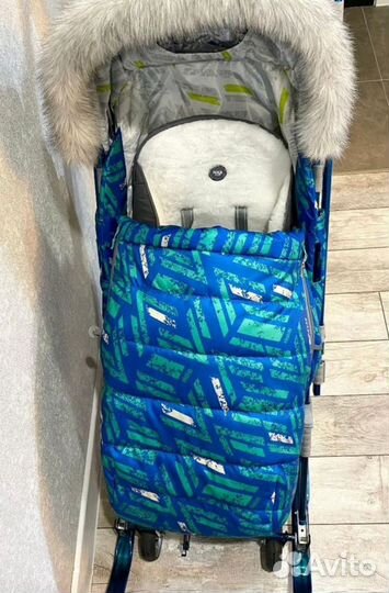 Санки коляска nika 7 8sk