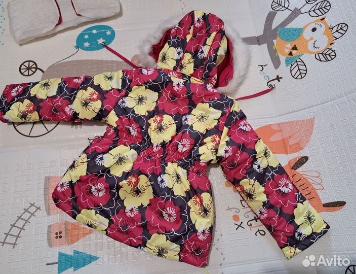 Зимний костюм для девочки 104