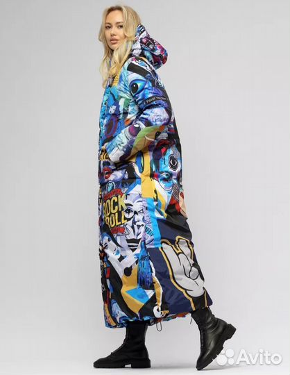 Пуховик женский