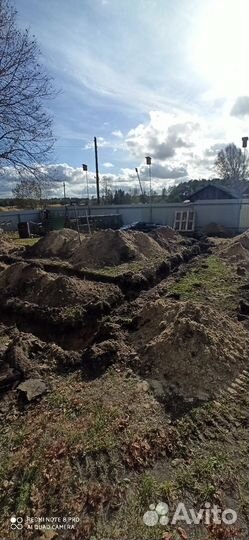 Услуги мини экскаватора