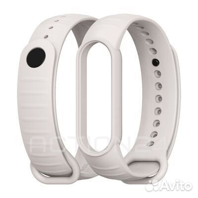 Силиконовый ремешок для Xiaomi Mi Band 7, 6, 5 реб