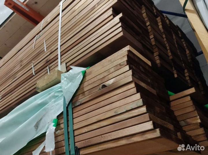 Доска строганая 28*120*3000 мм импрегнированная