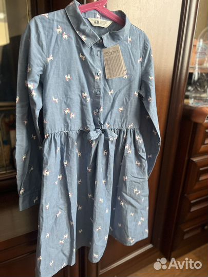 Новое платье для девочки H&M