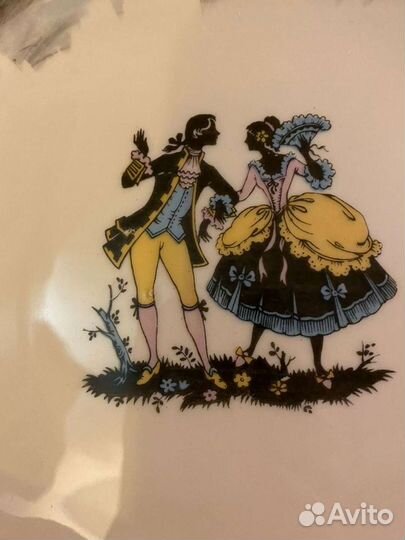 Тарелка декоративная. Швейцария. Винтаж