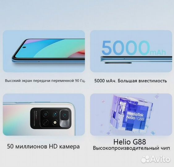 Xiaomi Redmi Note 11, 6/128 ГБ