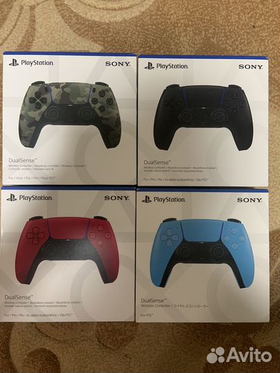 Геймпады Sony Dualsense ps5 (новые)