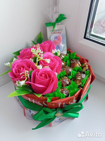 Подарки из чая и конфет на любой праздник