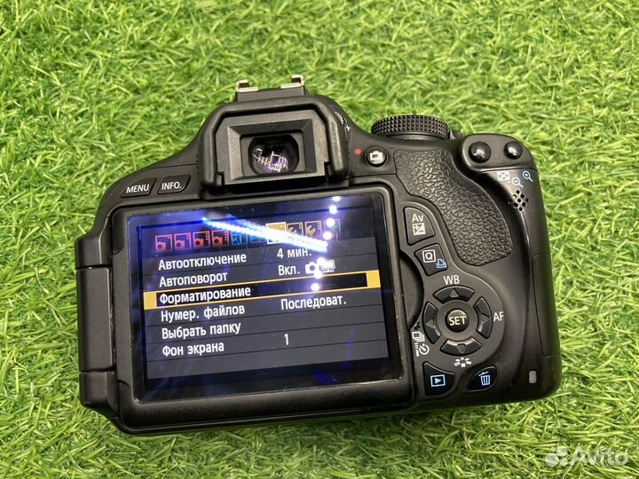 Canon 600D Kit 18-55mm 3.5-5.6 IS II 33.000 кадров