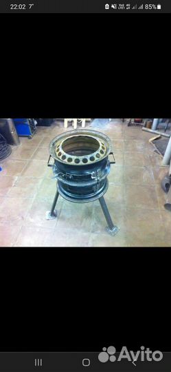 Печка под казан из дисков цена договорная