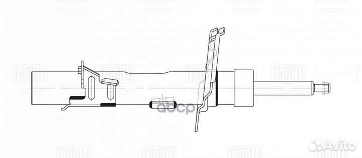 Амортизатор для а/м Ford Focus III (11) после