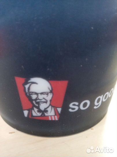 Стакан с автографом Роналдо кfc