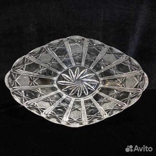 Салатник, ваза для фруктов хрусталь