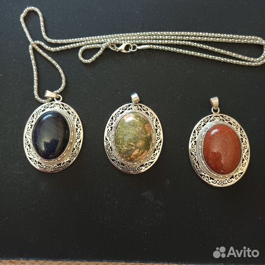 Подвески кулоны серебро