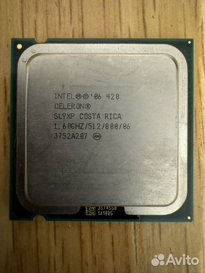 Процессор intel celeron 420 (1.60GHZ)