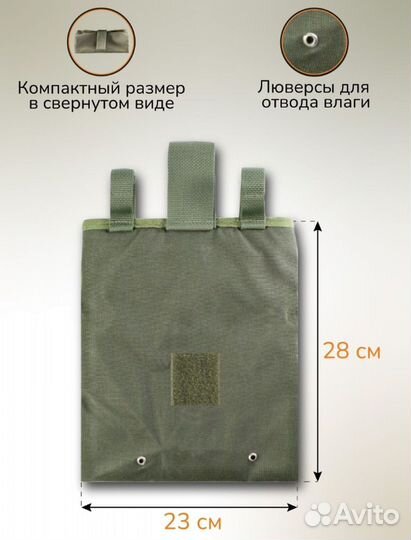 Подсумок под сброс, тактический сбросник 