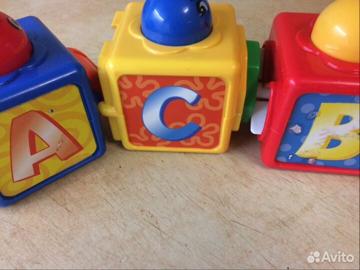 Кубики fisher price