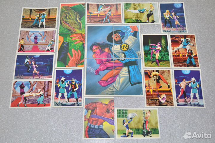 Карточки Наклейки Мортал Комбат