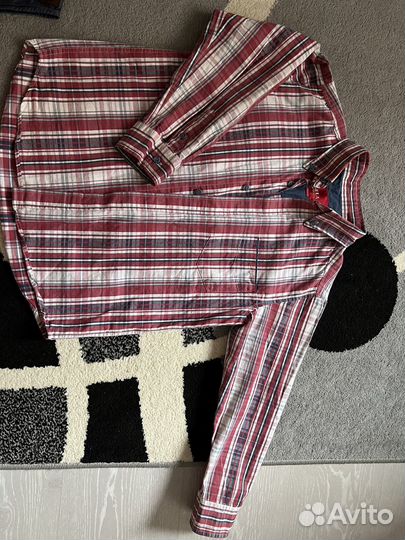 Рубашка на мальчика в школу 134