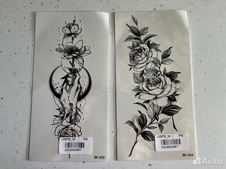 Переводные татуировки