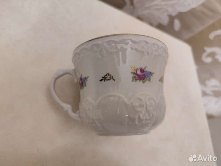 Чайная пара Дулево 1960 год выпуска