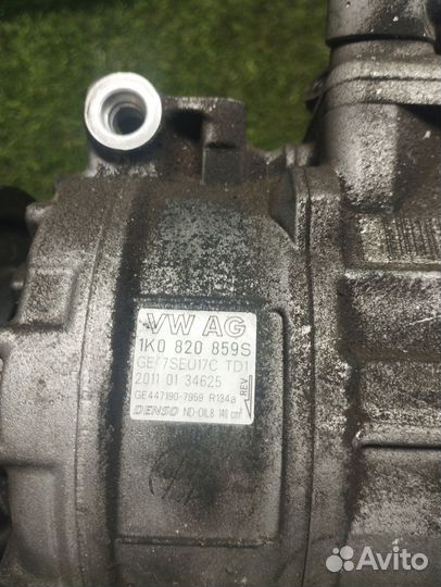 Компрессор кондиционера 1k0820859s