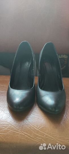 Туфли женские кожаные 36