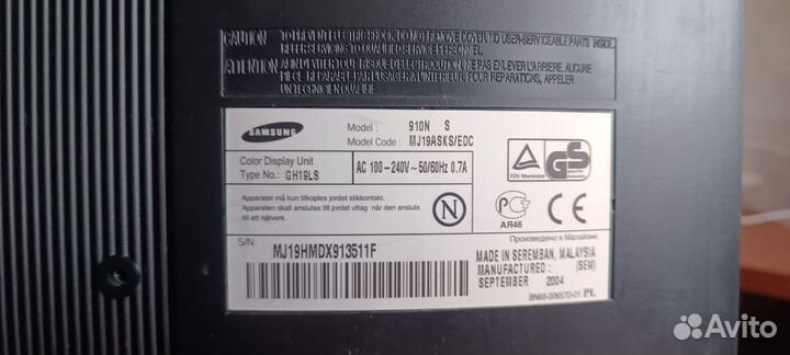 Монитор Samsung 910N