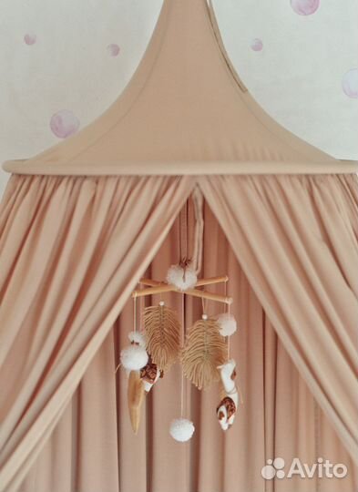 Мобиль из фетра. Лама (альпака)