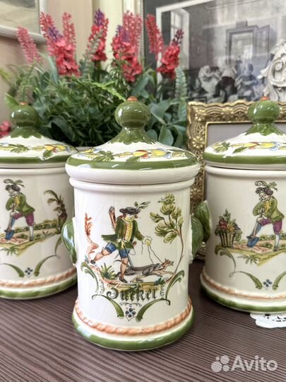 Банки для сыпучих продуктов.Villeroy & boch