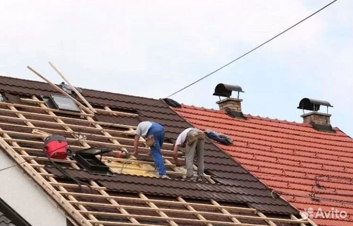 Кровельные работы, ремонт крыши, ремонт кровли