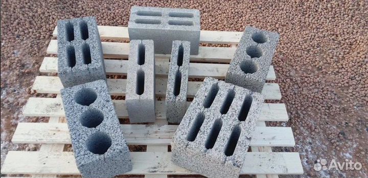 Керамзитобетонные блоки. Шлакоблок