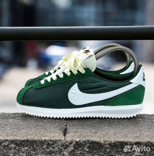 Кроссовки Nike Cortez Green Neylone Cross