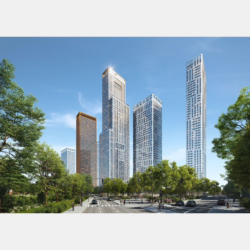 2-к. квартира, 64,7 м², 2/49 эт.