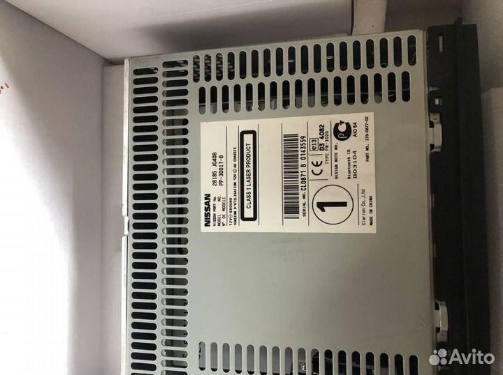 Магнитола ниссан