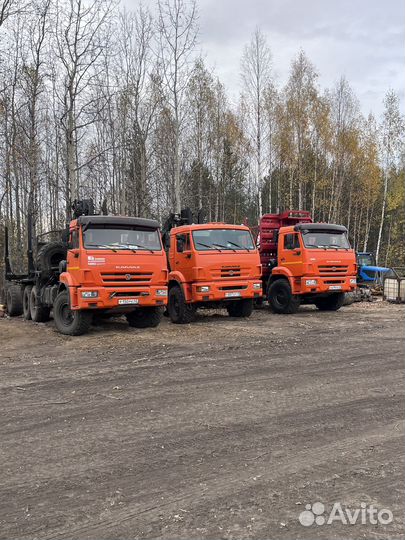 Водитель на лесовоз Камаз