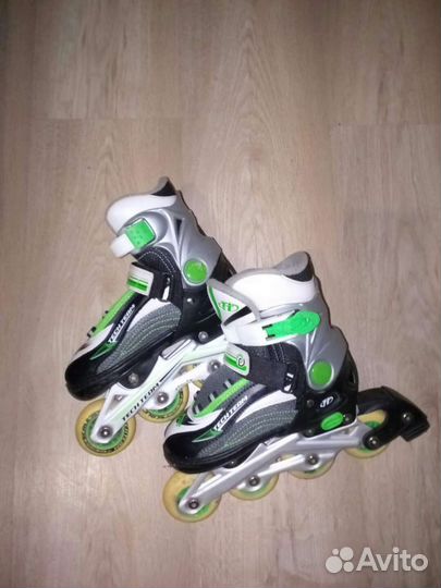 Роликовые коньки с защитой