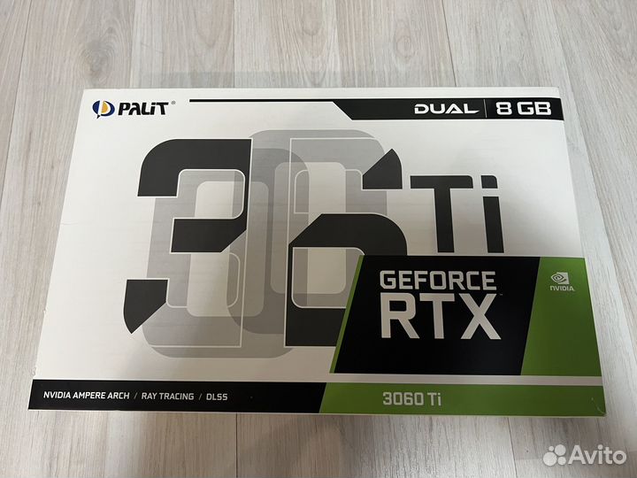 Видеокарта Palit geforce RTX 3060 Ti 8GB