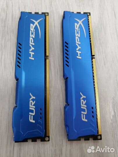Оперативная память DDR3 Kingston 8GB 2x4Gb 1866Mhz