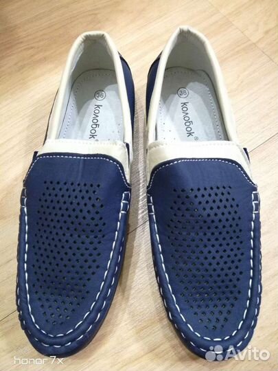 Мокасины новые