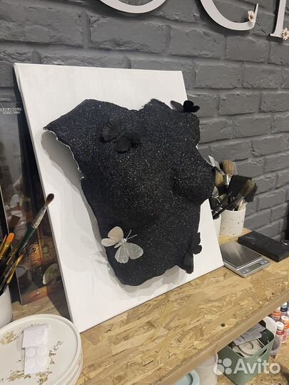 Картина объемная «Женское тело»