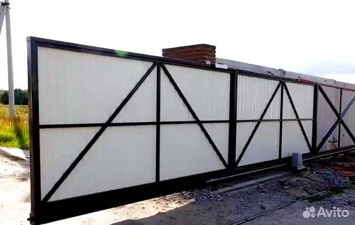 Ворота откатные качественно