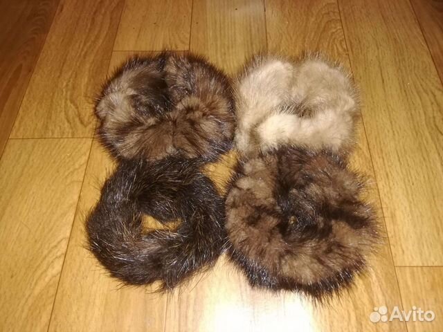 Норковые резинки для волос