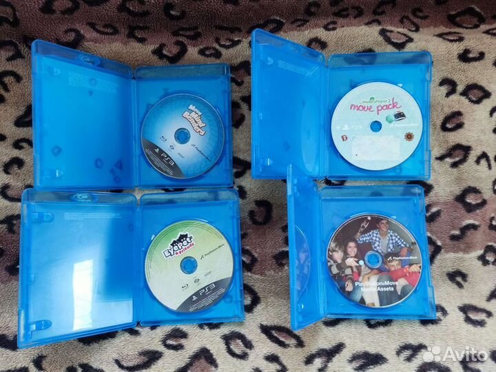 Диски из Пресс кита PS move