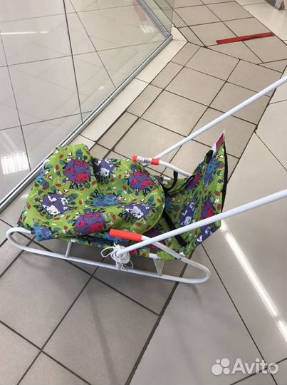 Детские санки новые