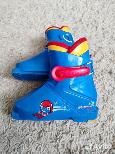 Горнолыжные ботинки детские salomon саломон р.18